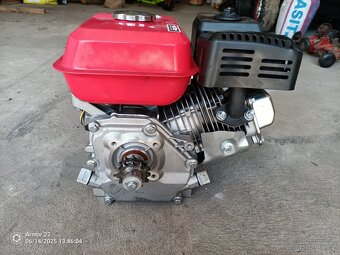 Spalovací motor 7,5 hp GX160 GX200 20mm +OL - 3