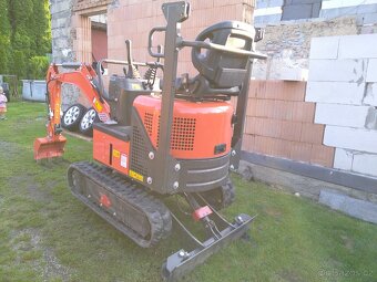 Minirýpadlo 1.3t - 3