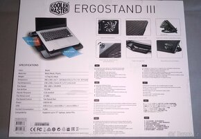 Chladící podložka pod notebook Cooler Master, nová - 3