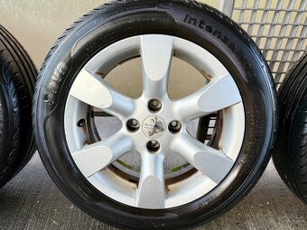 Alu kola na Peugeot 206,207,307. Pěkný Stav. - 3