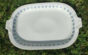 Retro porcelánová mísa, podnos, polévkovou mísu - 3