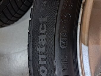 Alu kola 5x108 r 16 + zimní pneu 205/60/r16 Continental - 3