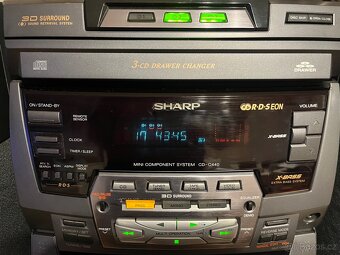 Rezervace Hi-fi věž Sharp CD-C440H - 3