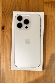 Prodám Apple IPhone 15 Pro 128 GB White - 3