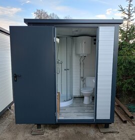 Sanitární kontajner WC+sprcha ( mobilní WC buňka) - 3
