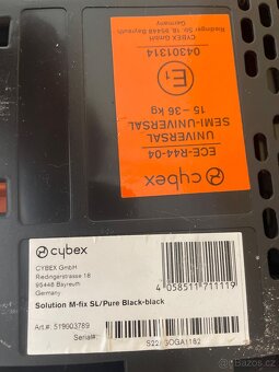 Dětská autosedačka Cybex Solution M-fix. - 3