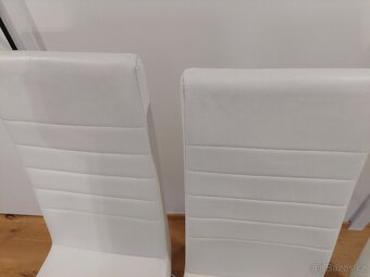 Koženkové jídelní židle - 3