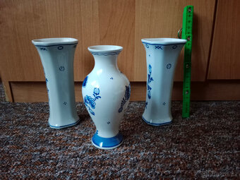 Český porcelán Dubí - vázičky - 3