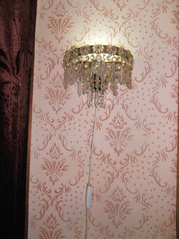 STAROŽITNÁ LAMPIČKA NA STĚNU - 3