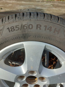 Letní pneu BARUM BRAVURIS 5, 185/60 R14 H + disky 6Jx14H2 - 3