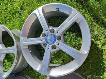 Alu kola originál Mercedes r17 5x112 třída A B C - 3
