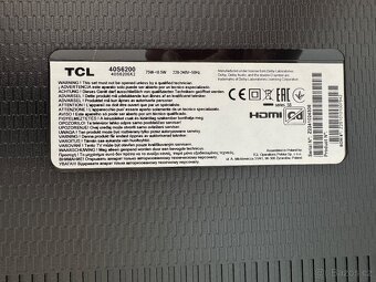 TCL 40” SMART LED TV (model 40S6200) + TCL Soundbar - 3