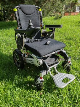 Elektrický invalidní vozík inSPORTline Hawkie + náhradní bat - 3