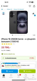 Iphone 16 256GB BLACK - 3