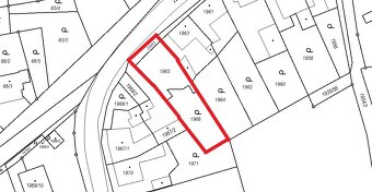 Prodej stavebního pozemku 656 m2 Velká Bystřice - 3