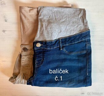 Balík těhotenského oblečení - 3