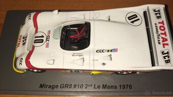 Mirage GR8 10 J.-L.Lafosse/F.Migault 1976 Le Mans Spark 1:43 - 3