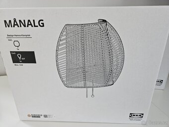 Boho lampa nastenna z rakpsu Ikea Manalg - 3