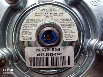 Airbag + jednotka VW Polo - 3