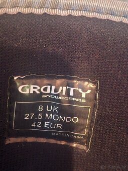Prodám snowboardové boty Gravity, vel. 42 - 3