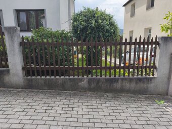 Plotové dílce - dřevěné - 3