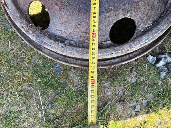 Starý disk 55cm, rozteč 19,5cm, 5 děr - 3