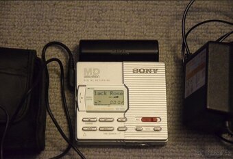 MINIDISC minidisk recorder SONY MZ-R90,DO,přísluš.,adapter - 3