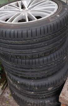 Alu kola 5x112 r17 8j et48 letni pneu 235/45/17 - 3