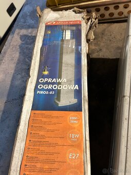Zahradní lampa - 3