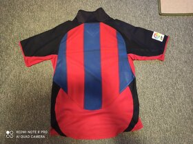 Fotbalový dres FC Barcelona (2003/04) Nike Vel. S - 3