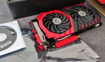GeForce GTX 1060 6GB Nvidia MSI Gaming - výborný stav - 3