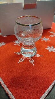 SKLENIČKY, kolekce GINA - Bohemia Crystal, NOVÉ - 3