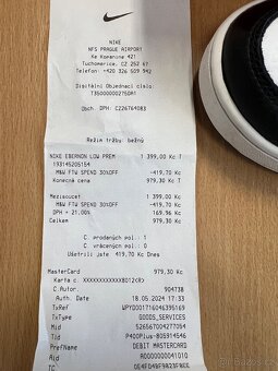 Nové kožené Nike boty vel 40,5 - 3