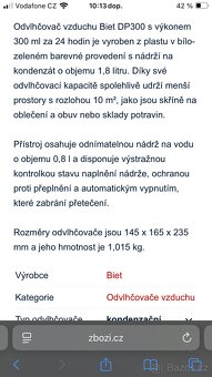 ODVLHČOVAČ - BIET DP300 NOVÝ - 3