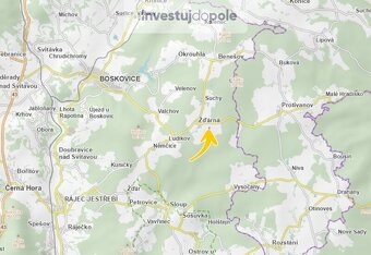 Prodej pole v k.ú. Žďárná - 3