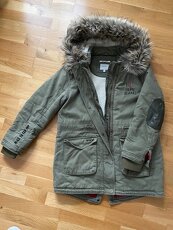 Zimní bunda - parka - vel. 164 - 3
