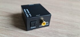 Digitálně analogový audio převodník z optiky > Rca - 3