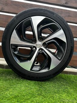Alu kola 5x114.3 r19 s letnim pneu (cson) - 3