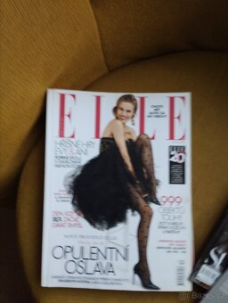 Starší časopisy Elle,mariaňe,bazar - 3