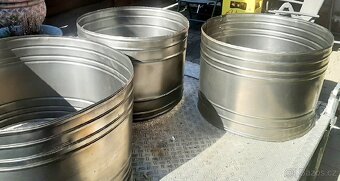 Vyvýšený záhon nerez kulatý - 3