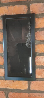 2ks Větrací krbová mřížka 22x45 cm ČERNÁ - 3