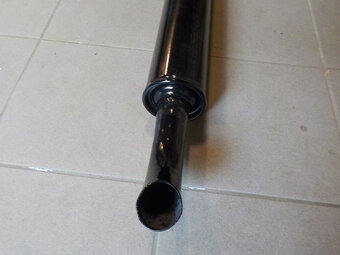 Výfuk na Zetor 25, 3011, 4011 - smaltovaný - zahnutý - 3