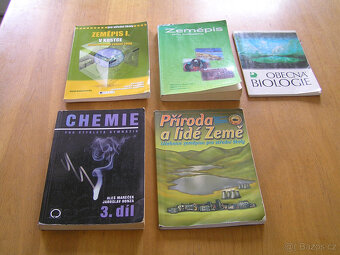 Literatura, matematika, fyzika, chemie, zeměpis, biologie - 3