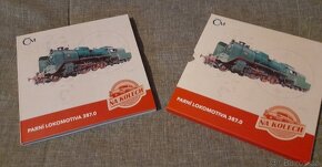 Stříbrná mince Parní lokomotiva 387.0 - Na kolech - 3