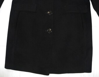 Kvalitní černý zimní kabát/paleto, vel. XL, zn.Marks&Spencer - 3