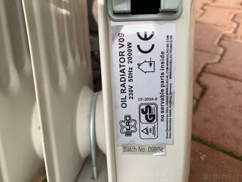 Radiátor olejový 9 žeber - 3