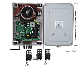 Pohon pro dvoukřídlová vrata A3 Max - 3