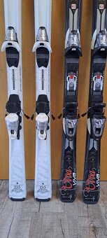 Dámské lyže 153 a 155cm,lyžáky - 3