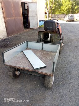 Přívěs za zahradní traktůrek - 3