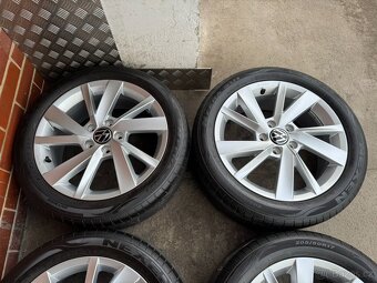 Alu 17" 5x112 , VW "GAVIA " G8 , letní 70% TOP - 3